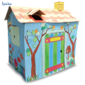 Varias formas preciosas Corrugate Indoor Kids Playhouse